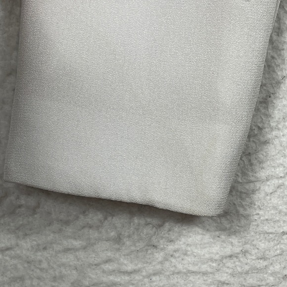 Daymor Couture Bolero Jacket Womens 8 Silver Champagne Cropped Open Front Formal - Picture 10 of 11